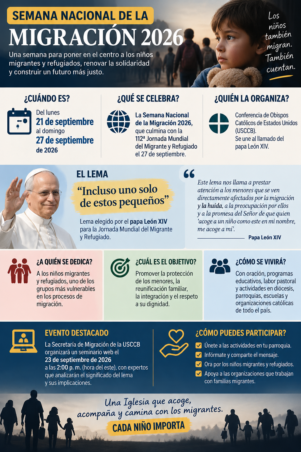 ¿Qué busca la Semana Nacional de la Migración 2026?