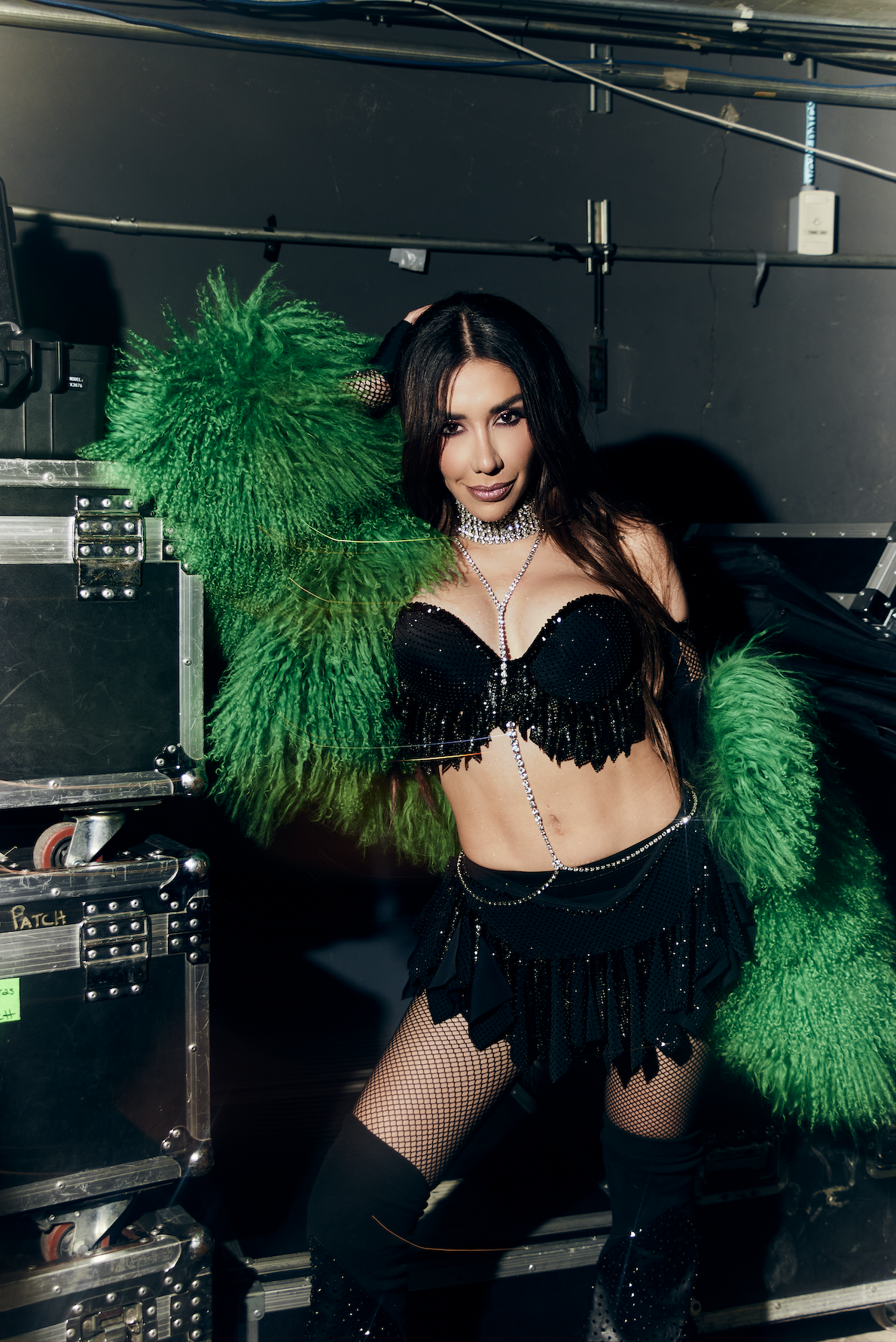 The Mexican influencer shows an intimate side of her life in a production that she also co-directed and produced. Credit: Luis High Point Agency.