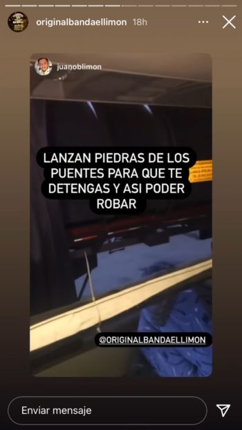 Víctimas de un percance inesperado